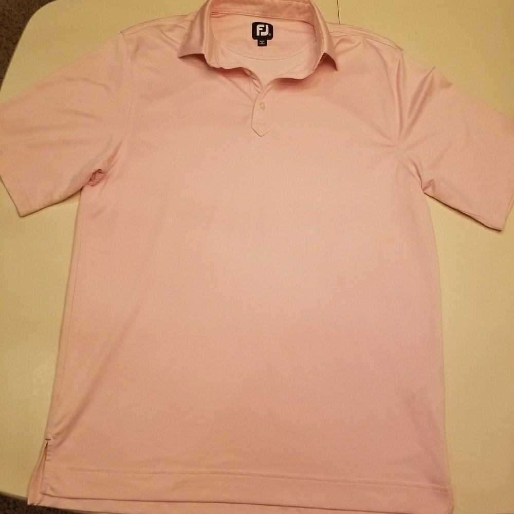 FootJoy Golf Polo Size Large Blush